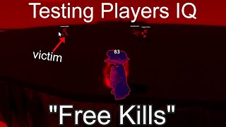 Testing Players IQ In Slap Battles Fangame - 