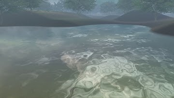 3D Engine with realistic water (C++, OpenGL, GLSL)