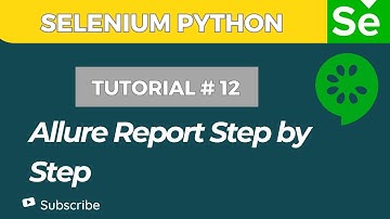 Allure Report in Python Behave BDD | Step-by-Step Tutorial