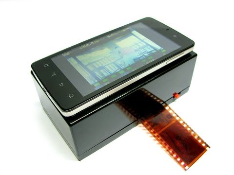 DIY Smartphone Film Scanner (Weekend Project #4)