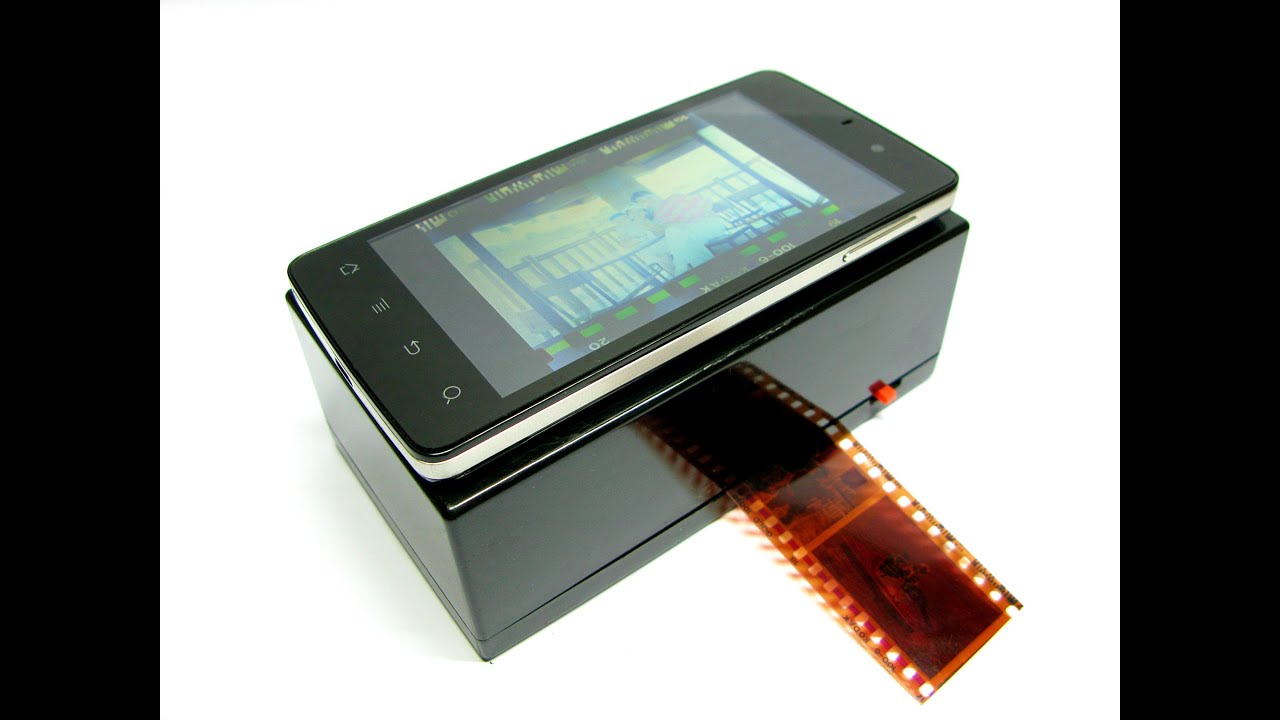 diy smartphone film scanner weekend project 4 youtube