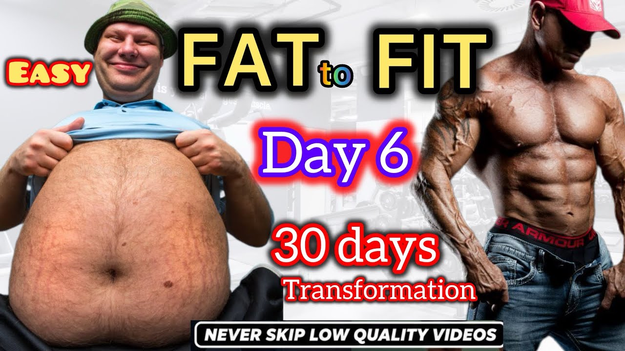 FAT to FAT || 30 days transformation challenge || Day 6 || Easy and effective || join me 