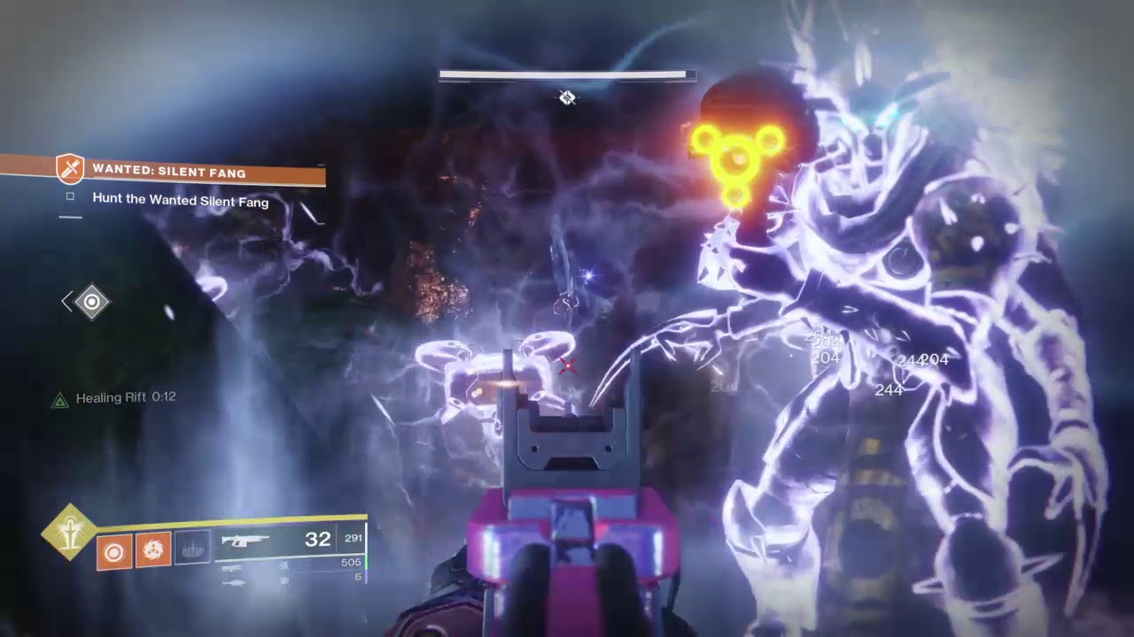Destiny 2, Wanted Silent Fang boss, Solo kill YouTube