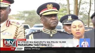 Mahakama Kuu imesitisha tena uteuzi wa makurutu 1,000 wa polisi