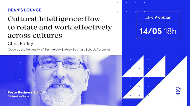 Dean's Lounge Webinar with Chris Earley