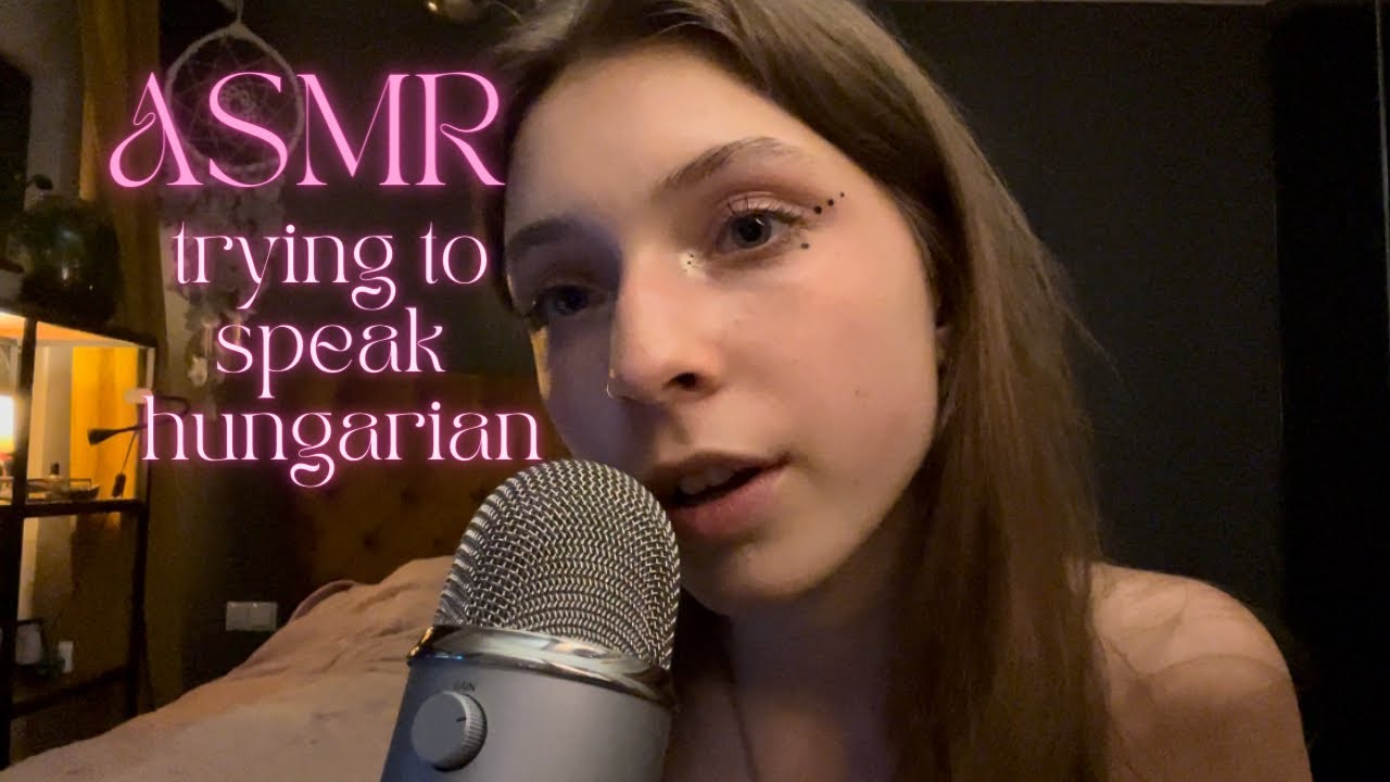 ASMR • hungarian trigger words 💗🇭🇺✨