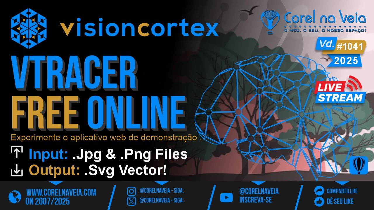 💡 VTracer VisionCortex Serviço Image To Vector FREE ONLINE - YouTube