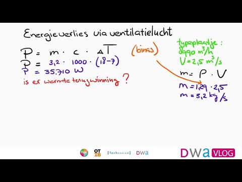 5 Berekenen van energieverlies via ventilatiesystemen