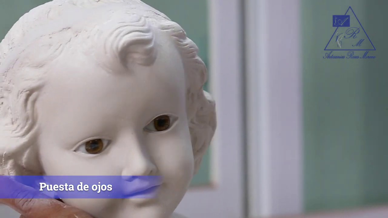 Proceso de Niño Dios de Yeso por Artesanias Rosas Moreno