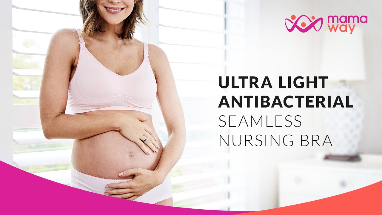 Antibacterial Seamless Maternity & Nursing Bra - Mamaway Malaysia