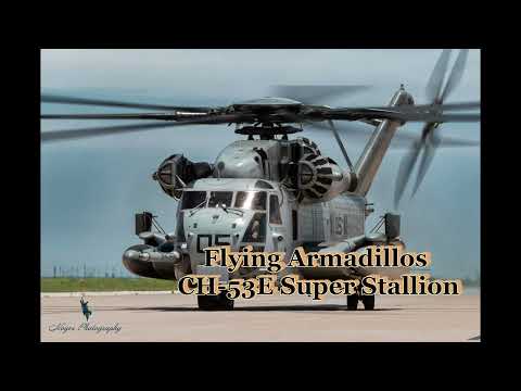 CH-53E Super Stallion transport helicopters leaving Amarillo after quick stop