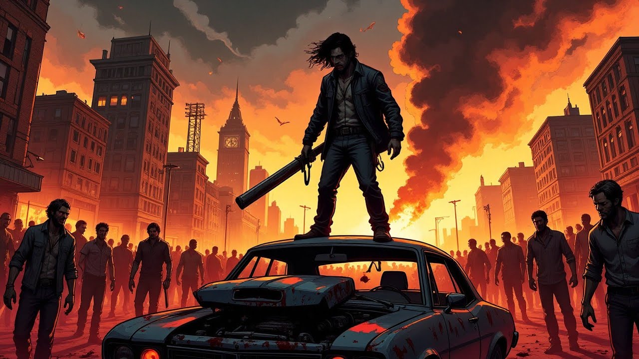 El apocalipsis golpeó, el virus zombi se propagó. Viejos amigos me traicionaron, pero me convertí en