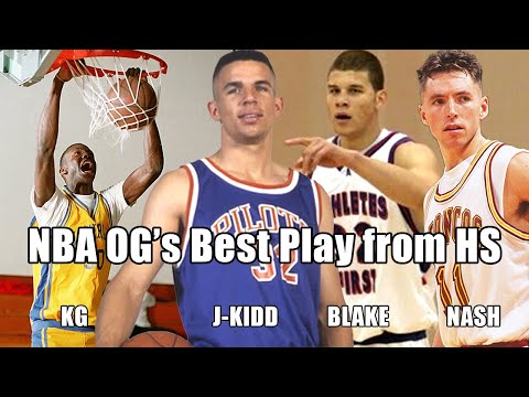 NBA OG’s CRAZIEST Plays from HS!