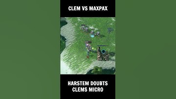 CLEMS INSANE MICRO RESPONSE TO HARSTEMS CALL OUT #sc2