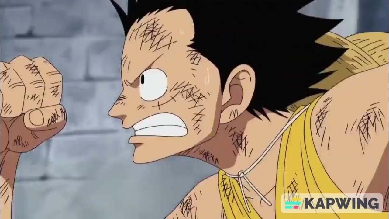 Aokiji saves Luffy by attacking him before Akainu does!! YouTube