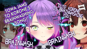 [ENG Sub] Towa jams to Korone