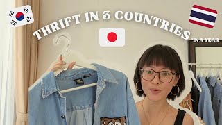 thrift in 3 different countries in a year! (bangkok, korea, japan) 🗺️✈️ by Veren Chang 711 views 4 months ago 6 minutes, 47 seconds