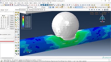 Simulation CEL explosion in the depth of soil near a solid steel pipe in Abaqus