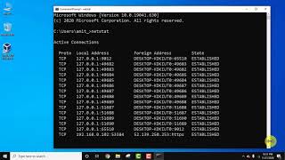 How to check which service is running on which port in Windows 10 screenshot 1