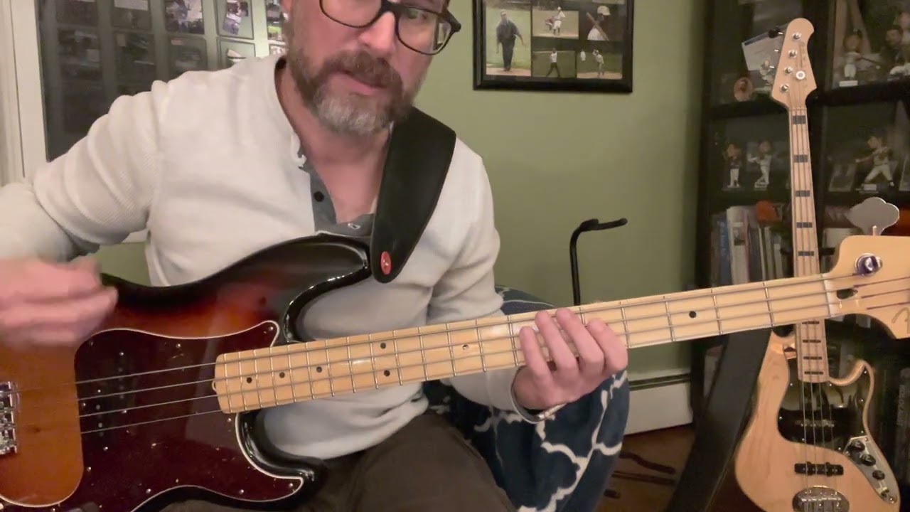 U2 - "Bullet The Blue Sky" Bass Tutorial