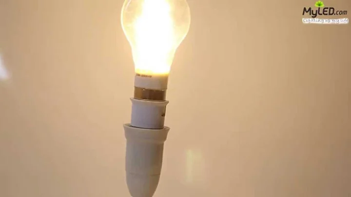 LED Ball Bulb B22 4W 4-LED 360lm Warm White Filament Lamp - MyLED.com