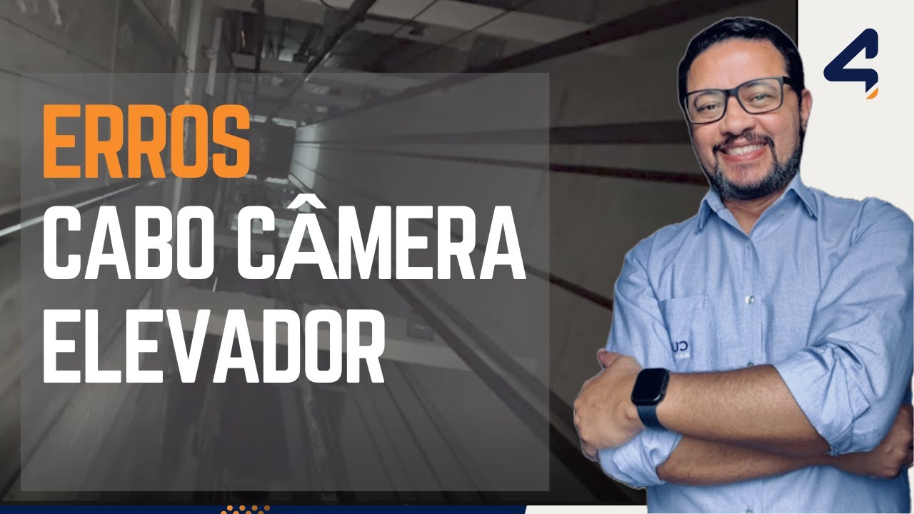 Erros ao instalar cabo de câmera em elevador #camera #elevador #travellingcable