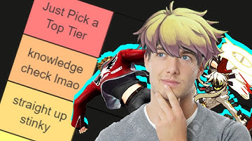 ranking every fighting game character I