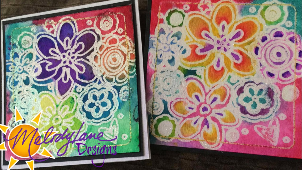 Coloring with Zig Water Color Real Brush Markers - YouTube