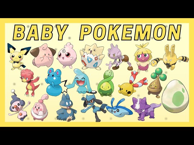 Pokémon Bebê