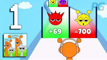 Sprunki Run Vs Help Me Tricky Story All  MAX LEVEL complete All Phase New Epic gameplay #cartoon #04