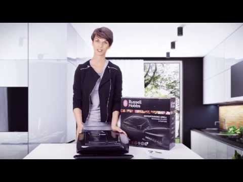 Unboxing grilla z odłączanymi płytami Entertaining marki Russell Hobbs 20850-56