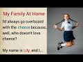 My family at home  improve your english   very interesting story  level 1  voa 18