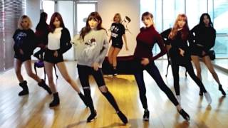 9MUSES - Sleepless Night - mirrored dance practice video - 나인뮤지스 잠은 안오고 배는 고프고 안무 연습영상