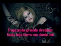 Avril Lavigne "Alice "  traducido al español