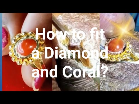 Episode 050: How To Bezel Set A Diamond And Coral Diamondsetter