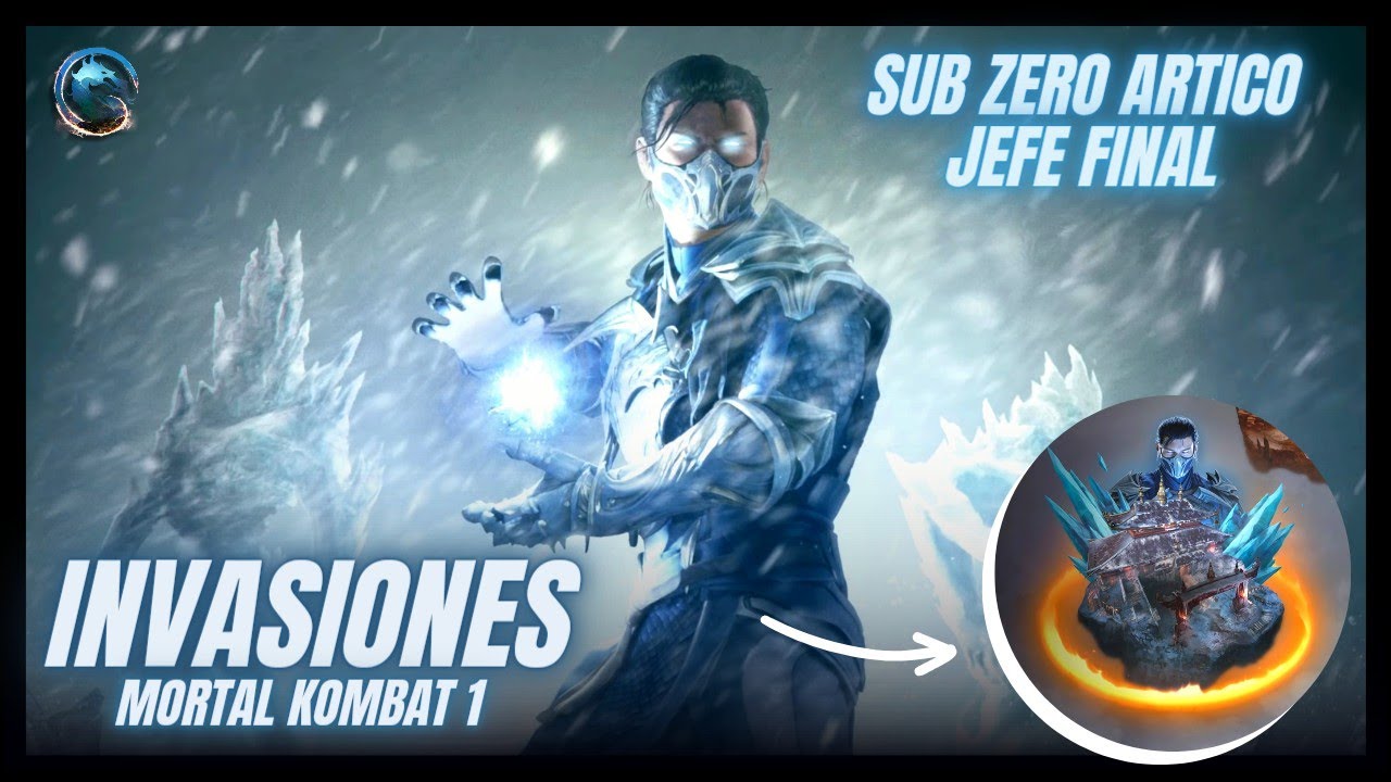 ¿COMO VENCER A SUB-ZERO ÁRTICO? - MODO INVASIÓN MORTAL KOMBAT 1 / JL SCORPION