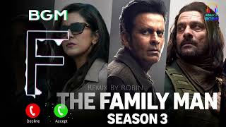 Download Lagu The Family Man S3 BGM Ringtone | Manoj Bajpayee | Jaideep Ahlawat | Raj \u0026 DK | Remix By Robin MP3