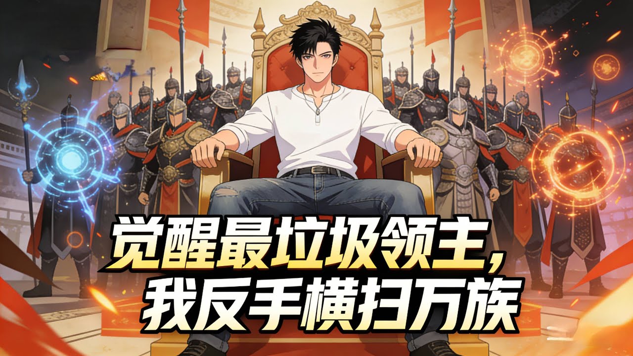 【Multi Sub】《覺醒最垃圾領主，我反手橫掃萬族》開局最廢領主之心，我卻拉出一支華夏神軍#漫劇 #動態漫 #AI漫劇 #動漫 #動畫