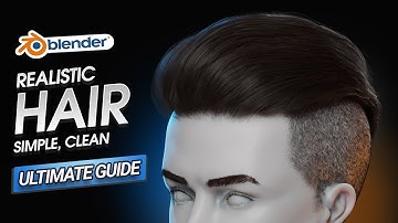 How to Create Hair, Clean and Simple in Blender (Ultimate Guide)