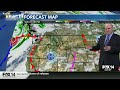 Temperatures rise for the holiday weekend as we stay dry; cooler with shower chances thereafter