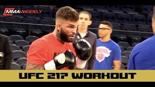 Cody Garbrandt: UFC 217 Open Workout