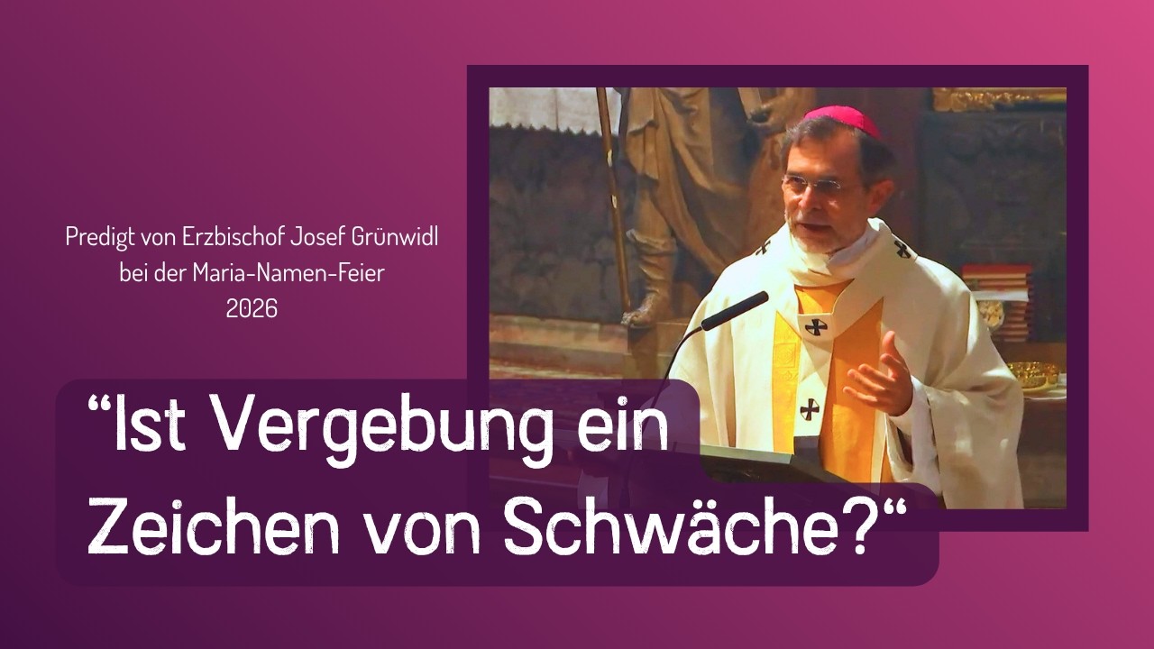 "Ist Vergebung ein Zeichen von Schwäche?"