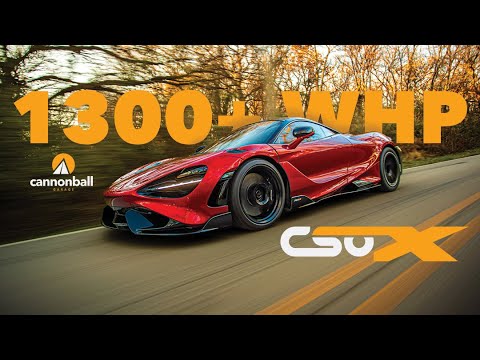 Cannonball Garage 1300+WHP McLaren 765LT - CSO-X - YouTube