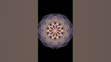 Amazing Flower Design using Python turtle  #python #coding #funny #viral #trending  #design #shorts