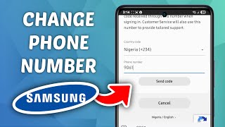 How to Change Phone Number on Samsung Account