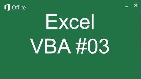 Vòng lặp For trong VBA - Học VBA 03