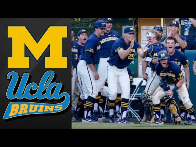 Michigan Vs 1 Ucla Super Regional Game 3 College Baseball Highlights Youtube