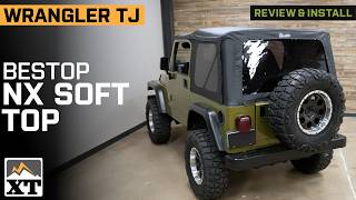 Jeep Wrangler TJ Bestop Supertop NX Soft Top Review & Install screenshot 2
