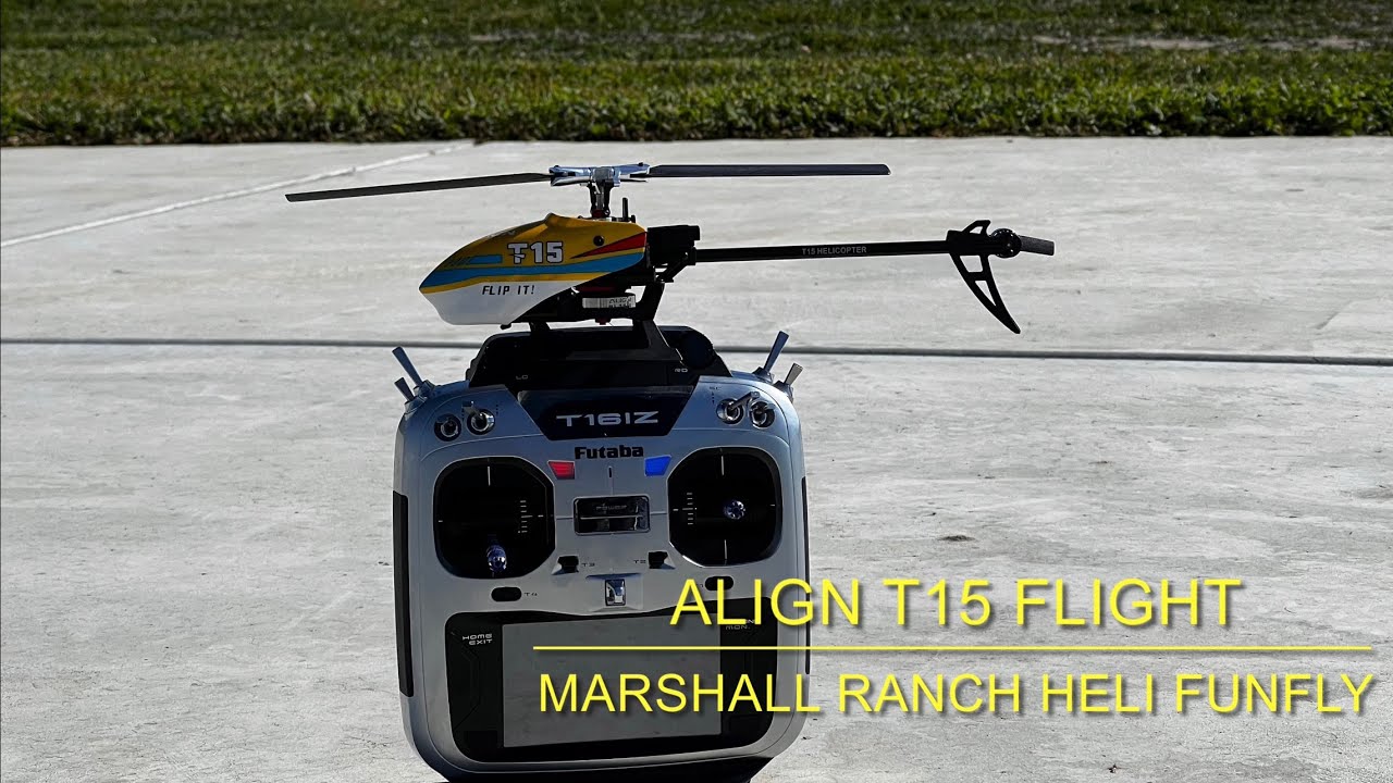 アラインT15 Align T15 Electric Helicopter Combo (Blue) [AGNRH15E21X