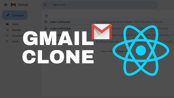 Building React JS project | Gmail clone | React js project | Firebase, material UI